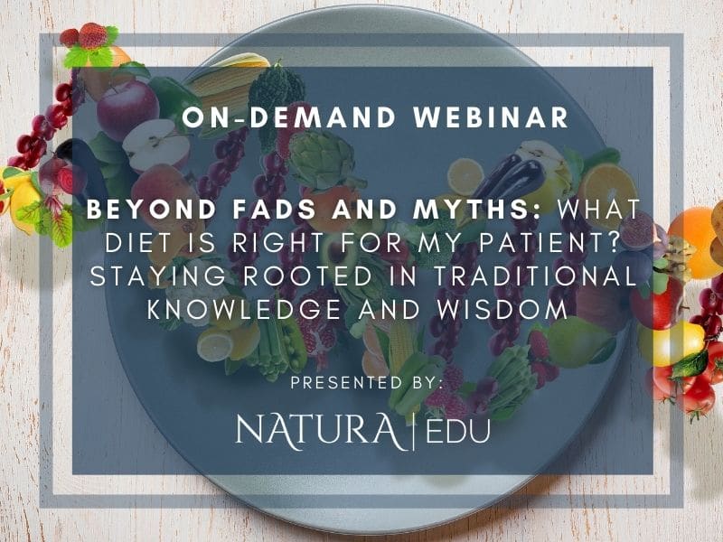 Beyond Fads and Myths: What Diet is Right for my Patient?